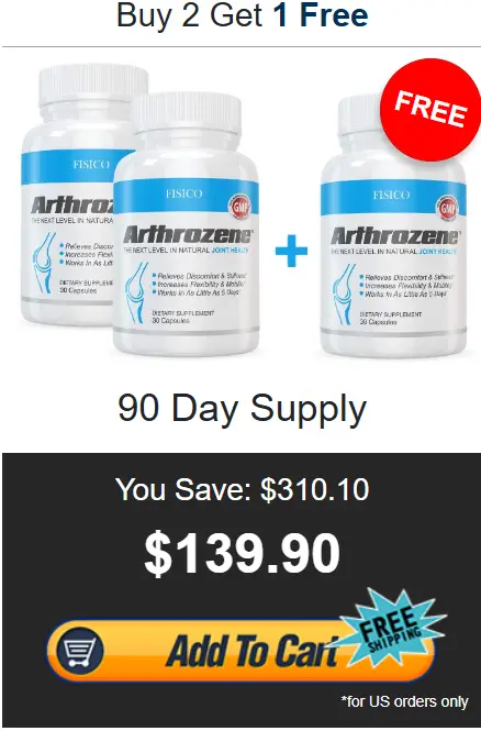 Arthrozene 3 Bottle Price
